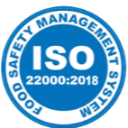 ISO 22000:2018 Food Safety Management System badge