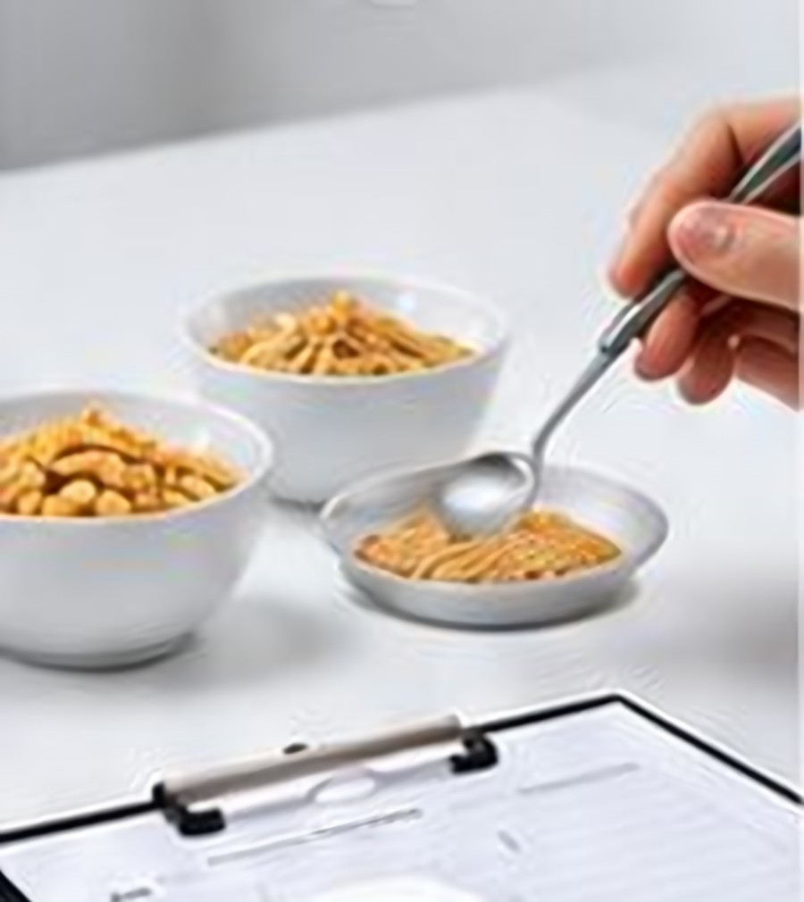 Sensory evaluation of finished product samples