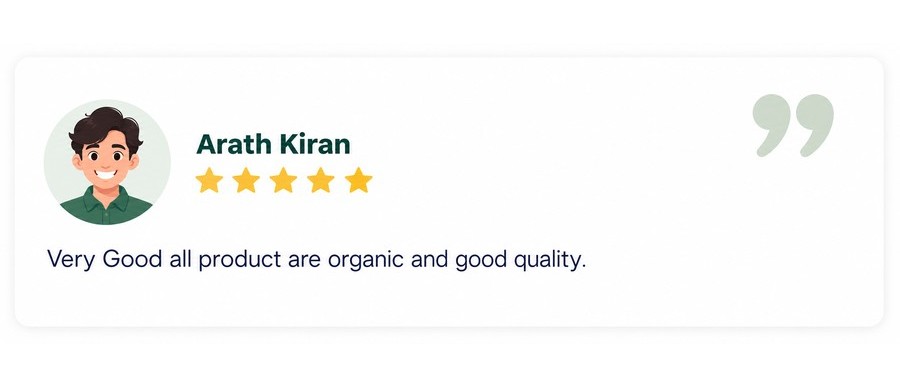 Customer testimonial from Arath Kiran